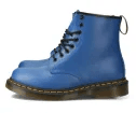 Niebieskie buty Dr. Martens dla branży obuwniczej i akcesoriów